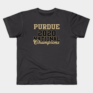 Purdue 2020 NCAA Champs Kids T-Shirt